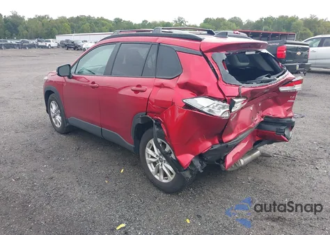 2025 Toyota Corolla Cross Le from USA, damaged, VIN 7MUCAABG0SV121658